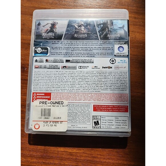 Assassin's Creed: The Americas Collection PS3 Sony PlayStation 3, 2014 - Picture 5 of 16